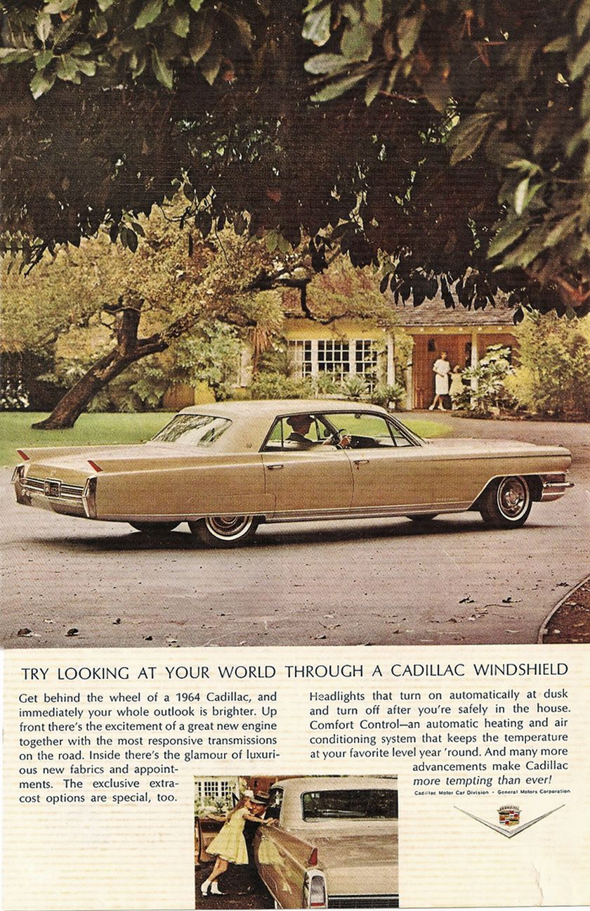 1964 Cadillac Auto Advertising